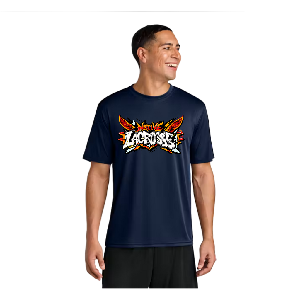 Native Lacrosse Short Sleeve Dri-Fit Shirt