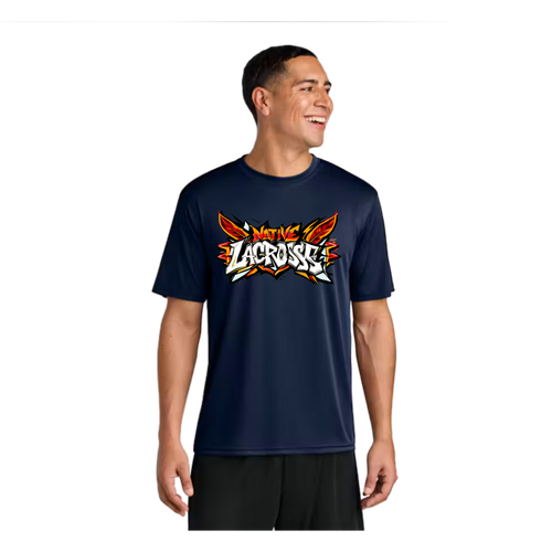 Native Lacrosse Short Sleeve Dri-Fit Shirt
