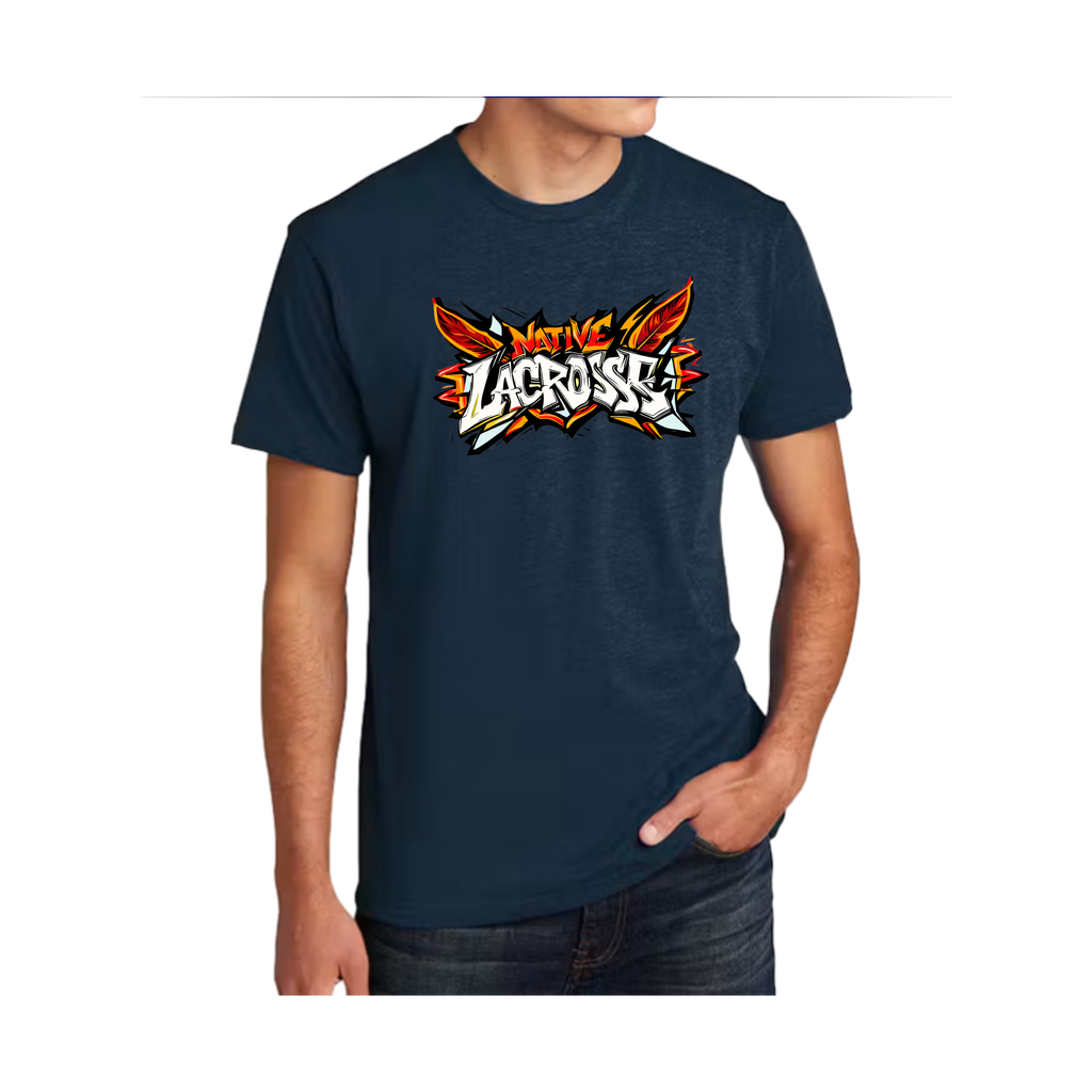 Native Lacrosse Fan T-Shirt