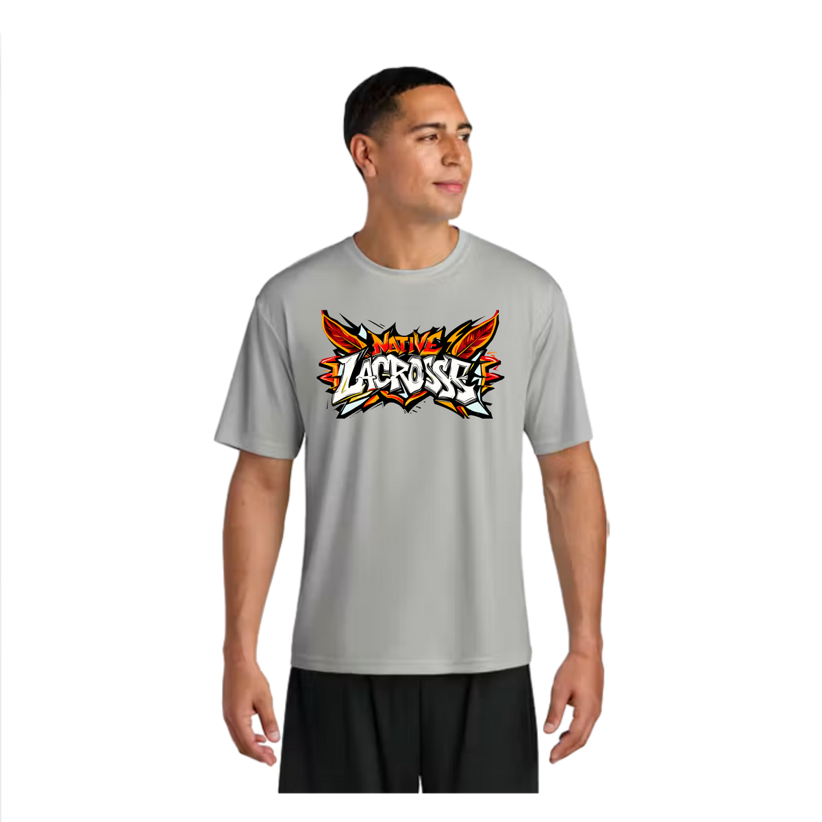 Native Lacrosse Short Sleeve Dri-Fit Shirt