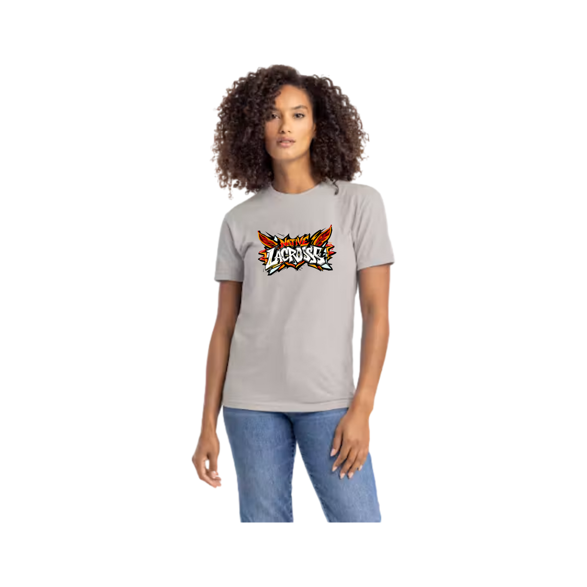 Native Lacrosse Fan T-Shirt