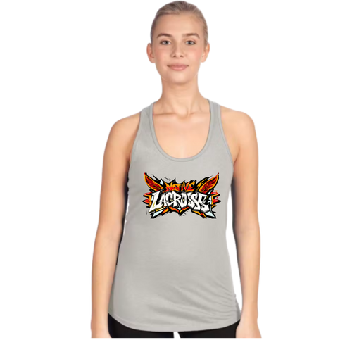 Native Lacrosse Ladies Tank Top